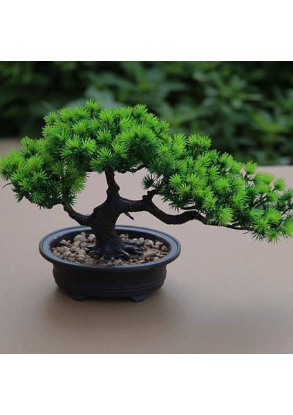 Esinti Yapay Bonsai Ağacı Sahte Bitki Saksı Dekorasyonu Yapay Houseplant (Yurt Dışından) fiyatları