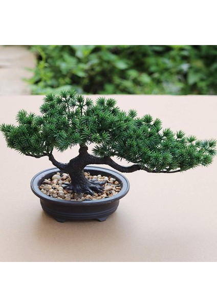 Esinti Yapay Bonsai Ağacı Sahte Bitki Saksı Dekorasyonu Yapay Houseplant (Yurt Dışından) modelleri