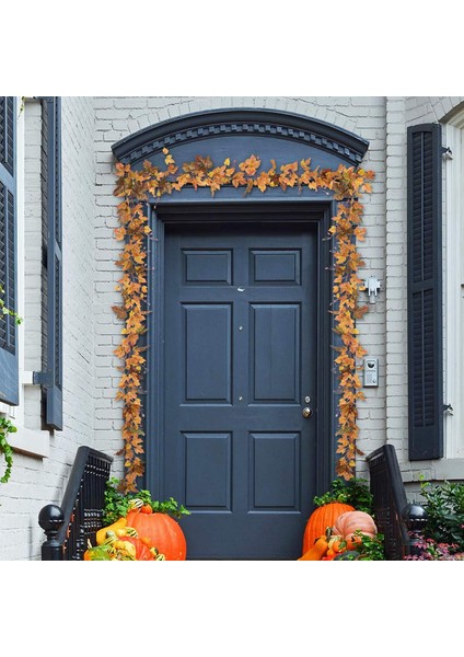 Paketi 2'li Sonbahar Akçaağaç Yaprakları Çelenk, Yapay Sonbahar Akçaağaç Yaprakları Akçaağaç Yaprakları O (Yurt Dışından) indirimleri