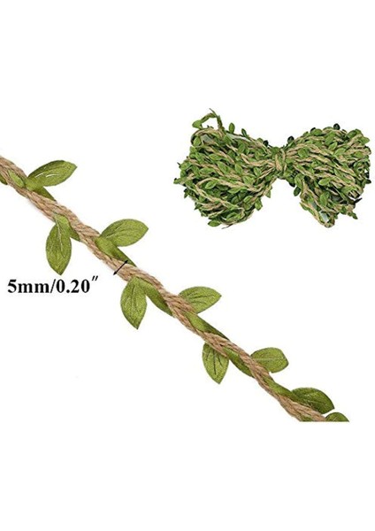 2 Rulo Yapay Yeşil Yapraklı Çiçekli Asma Bandı (10M) (Yurt Dışından) modelleri