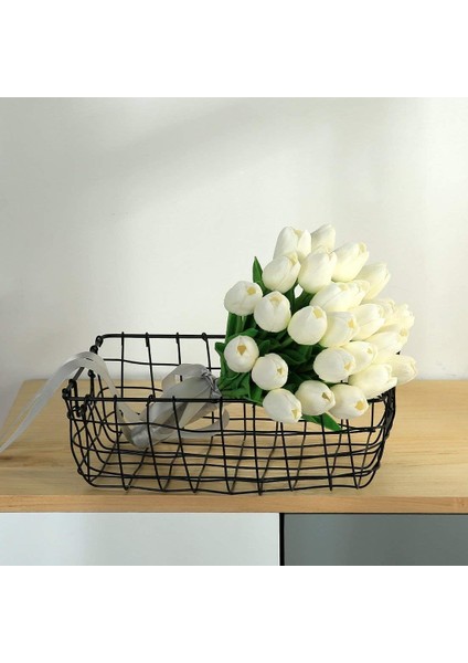 Justoyou 10'lu Paket Pu Gerçek Dokunmatik Lateks Yapay Laleler Sahte Laleler Çiçekler B (Yurt Dışından) indirimleri