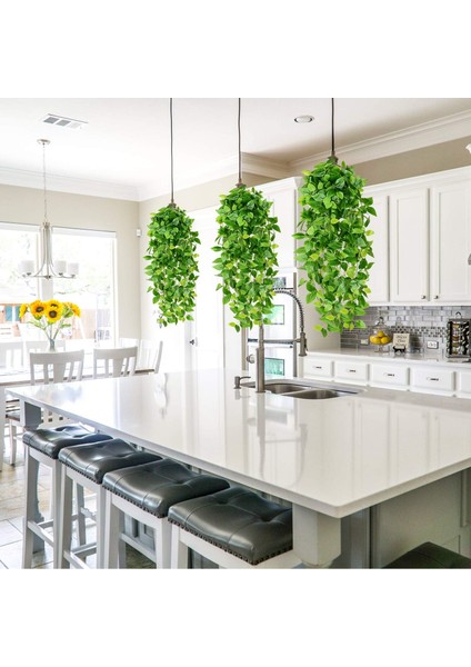 Yapay Asma Bitkiler - 2'li Yapay Bitki Paketi Sahte Sarmaşık Sarmaşıklar (Yurt Dışından) indirimleri