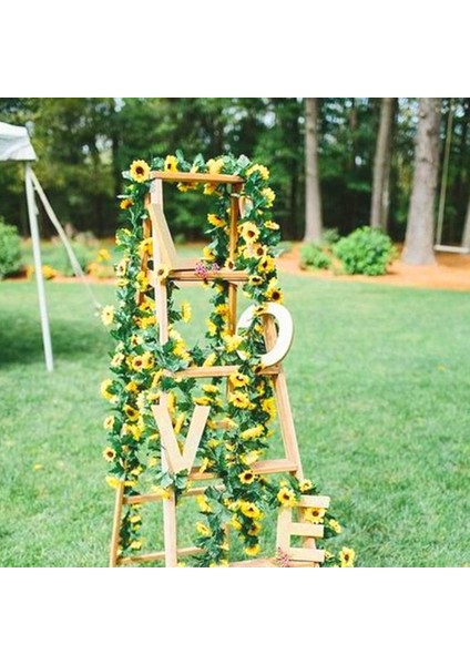 Esinti 4 Adet 2.5 M Yapay Ayçiçeği Çelenkler Yapay Çiçek Çelenkler Güz (Yurt Dışından) fiyatları