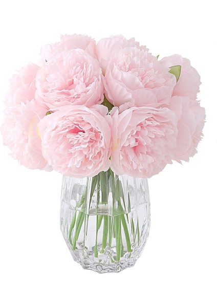 Esinti Yapay Şakayık Buketleri 10 Kafa Yapay Çiçekler Ipek Şakayık (Yurt Dışından)