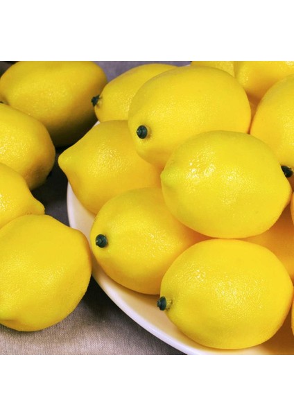 30 Adet Yapay Meyveler Yapay Limonlar Lim Için Gerçekçi Simülasyon (Yurt Dışından) fiyatları