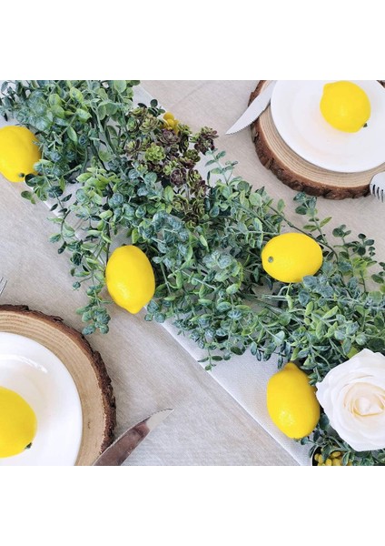 30 Adet Yapay Meyveler Yapay Limonlar Lim Için Gerçekçi Simülasyon (Yurt Dışından) fırsatları