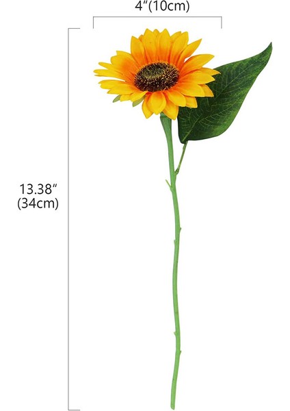 10 Ayçiçeği Yapay Çiçek (Yurt Dışından) modelleri