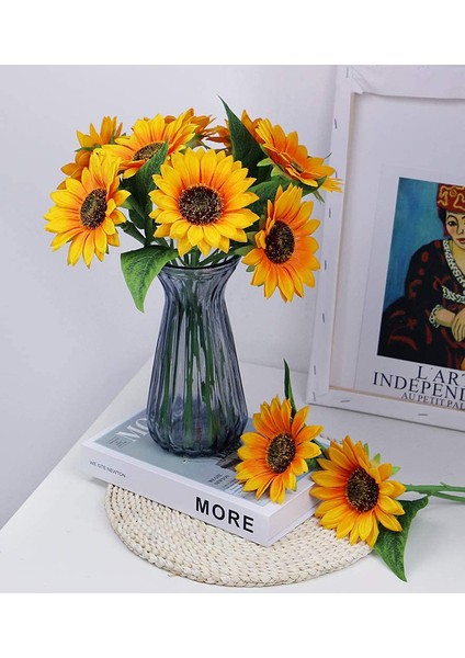 10 Ayçiçeği Yapay Çiçek (Yurt Dışından) indirimleri