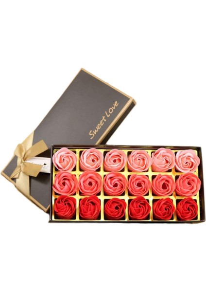 18 Adet Bitkisel Uçucu Yağ Sabunu (Kırmızı) (Yurt Dışından)