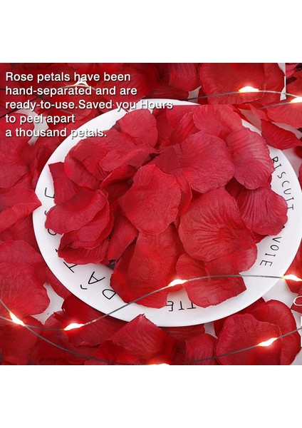 Paketi 1000 Tatsız Pa Gül Yapraklı Düğün Yapay Güller Sahte Ro (Yurt Dışından) indirimleri