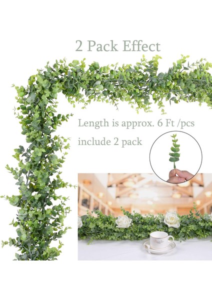 Esinti Yapay Okaliptüs Çelenk Yapay Okaliptüs Yeşillik Çelenk Düğün Zemin (Yurt Dışından) fiyatları