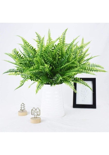4 Adet Yapay Boston Fern Plastik Bitkiler Çalılar Yapay (Yurt Dışından) indirimleri