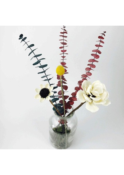 Esinti 5 Adet Yapay Okaliptüs Yaprağı Okaliptüs Yaprağı Parti Düğün Konfeksiyon Için (Yurt Dışından) indirimleri