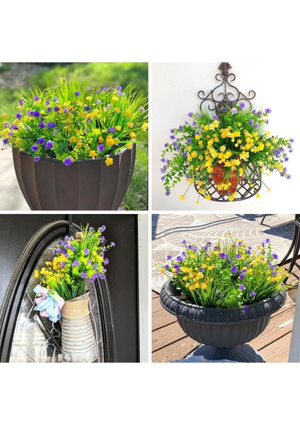 Esinti Yapay Çiçekler Dış Mekan Karışık Renkli Uv Dayanımlı Dış Mekan Yapay Çiçekler (Yurt Dışından) indirimleri