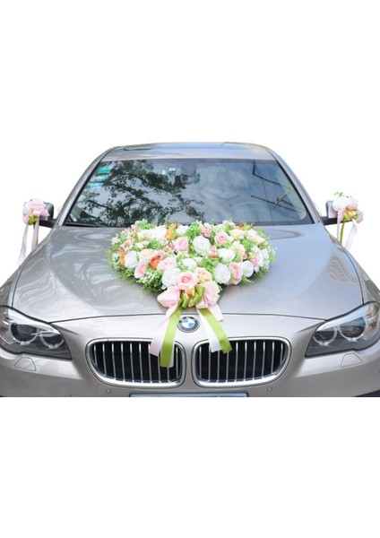 Esinti Parçası Şerit Çiçek Düğün Için Yapay Gül Düğün Arabası Dekorasyon Çiçekler (Yurt Dışından) fiyatları