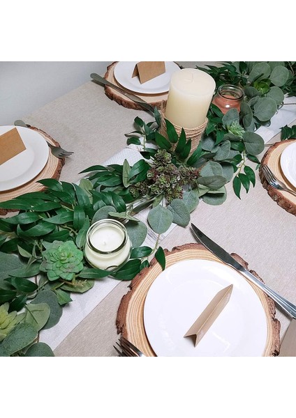 Ayrı 5,9 'l/adet Yapay Gümüş Dolar Okaliptüs ve Söğüt Asma Yaprakları (Yurt Dışından) fırsatları