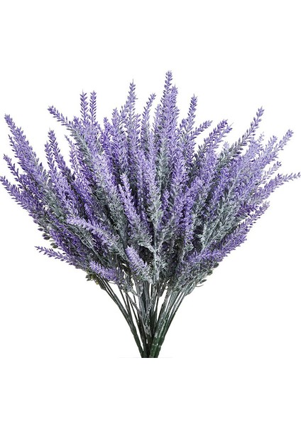 12 Demet Yapay Lavanta Yapay Plastik Mor Çiçekler (Yurt Dışından) fiyatları