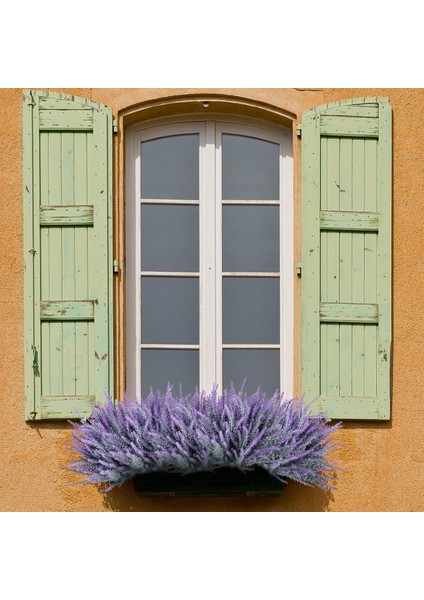 12 Demet Yapay Lavanta Yapay Plastik Mor Çiçekler (Yurt Dışından) fırsatları