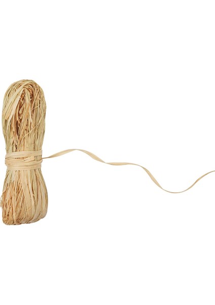 Rafya Şerit Doğal Dekoratif Kordon Rafya (6'lı Paket) - 50G Rafya Şeritler Floriste (Yurt Dışından) fiyatları