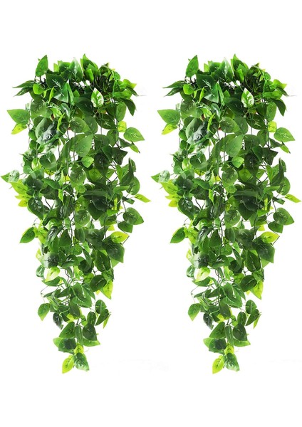 Piece Yapay Asma Bitkiler 1.1m Yapay Sarmaşık Asma Yapay Sarmaşık Yaprağı (Yurt Dışından)