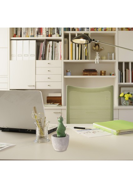 Piece Kaktüs Simülasyon Tesisi Bonsai Masaüstü Çimento Saksı Kaktüs Küçük Decora (Yurt Dışından) modelleri