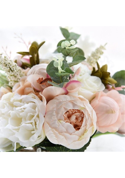 Esinti Nedime Düğün Buketi Yapay Ipek Güller ve Şakayıklar Vintage (Yurt Dışından) modelleri