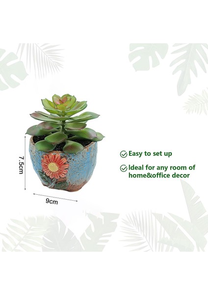 Esinti Parçası Simülasyon Etli Bonsai Yaratıcı Dekorasyon Çiçek Yemek Masası Kapalı Bitki (Yurt Dışından) fiyatları