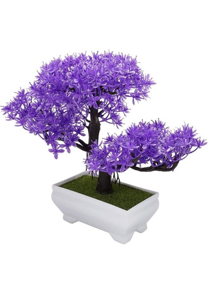 Esinti Yapay Bonsai Ağacı Yapay Bitki Dekorasyon Saksı Bitki Ev (Yurt Dışından)