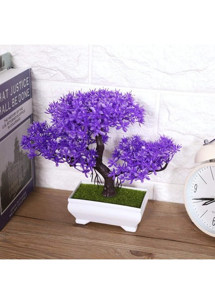 Esinti Yapay Bonsai Ağacı Yapay Bitki Dekorasyon Saksı Bitki Ev (Yurt Dışından) fırsatları