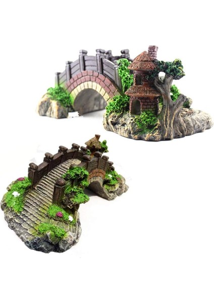 Akvaryum Dekorasyon Köprüsü, Akvaryum Köprüsü Süslemesi, Akvaryum Yapay Köprüsü (Yurt Dışından) fiyatları