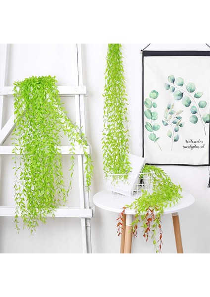 Esinti 10 Adet Yapay Sarmaşık Bitkiler Sarmaşık Yaprakları Yapay Düğün Çelenk (Yurt Dışından) modelleri