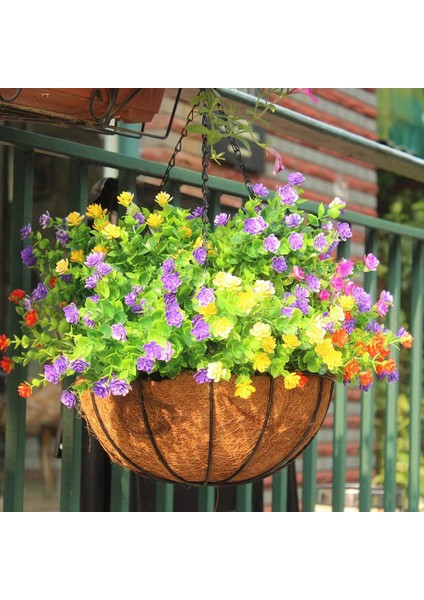 15 Demet Dış Mekan Yapay Çiçekler Yapay Plastik Yeşillik Buketi (Yurt Dışından) modelleri