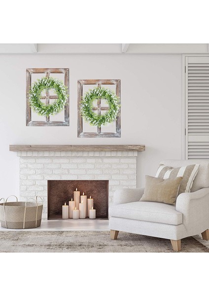 Esinti Gypsophila Çelenk Beyaz Yapay Çelenk Dekorasyon 40 cm Kapı Çelengi Çiçekler Bahar Doğal (Yurt Dışından) indirimleri