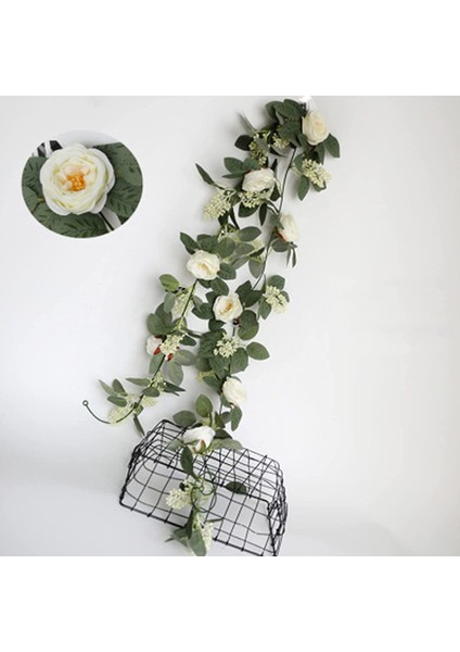 1 Yapay Gül Asma Çelenk - 200CM (Renkli) (Yurt Dışından) fiyatları