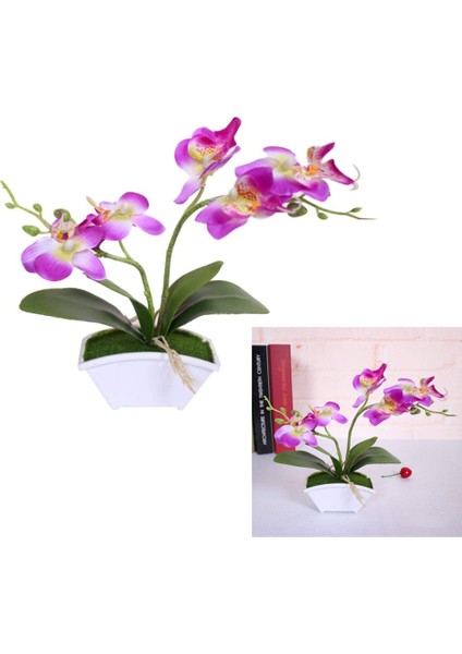 Esinti Yapay Bonsai Yapay Kelebek Orkide Bonsai Yapay Çiçek (Yurt Dışından) fiyatları