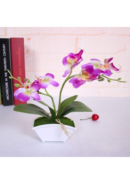 Esinti Yapay Bonsai Yapay Kelebek Orkide Bonsai Yapay Çiçek (Yurt Dışından) fırsatları