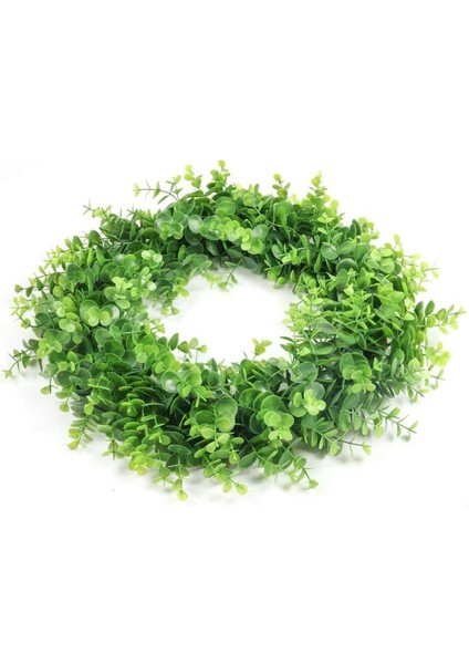 40CM Doğal Çelenk Ön Kapı Çelenkleri, Iç Mekan Için Yapay Yeşil Asılı Çelenk (Yurt Dışından) fiyatları