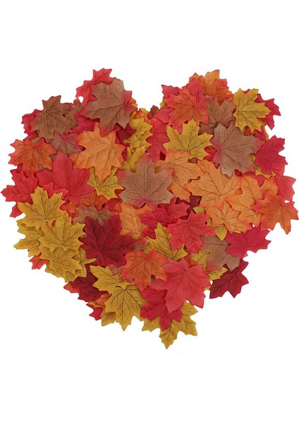 200 Adet Çok Renkli Yapay Akçaağaç Yaprağı Bitki Dekorasyonu (Yurt Dışından) fiyatları