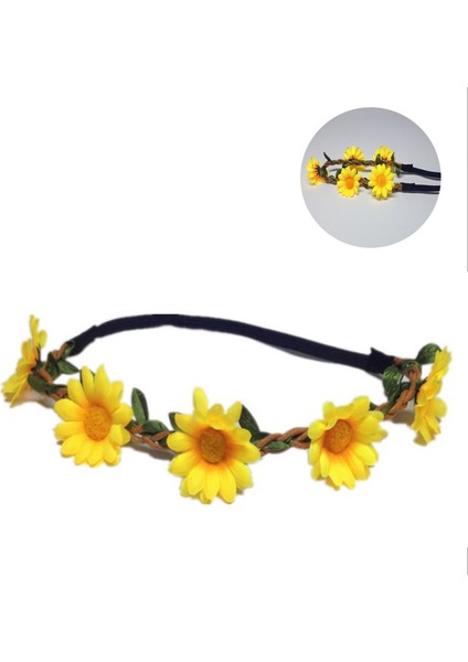 12'li Saç Bandı Paketi Kadınlar Için Ayarlanabilir Elastik Bantlı Çiçek Taç Garland (Yurt Dışından) fiyatları
