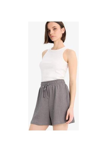 Coool Loose Fit Bürümcük Şort A6223AX24SM Kadınlar için Hafif ve Rahat Yazlık