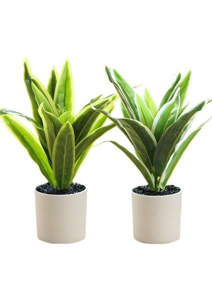 Esinti Parçası Sahte Yaprak Simülasyon Yeşil Saksı Yaratıcı Iç Dekorasyon Sanatı (Yurt Dışından)