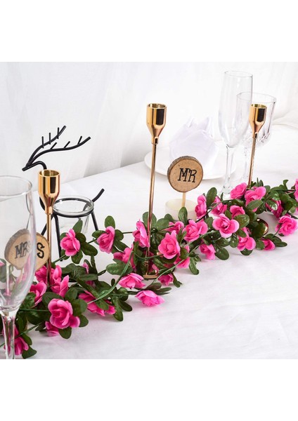 4 Adet Yapay Gül Çelengi, 220 cm Sahte Gül Asma Çiçek Çelengi (Yurt Dışından) fırsatları