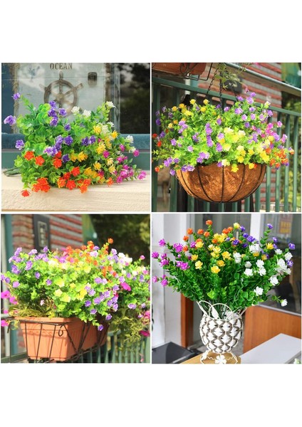 Dış Mekan Bahçesine Asmak Için 15 Demet Yapay Çiçek (Yurt Dışından) fiyatları