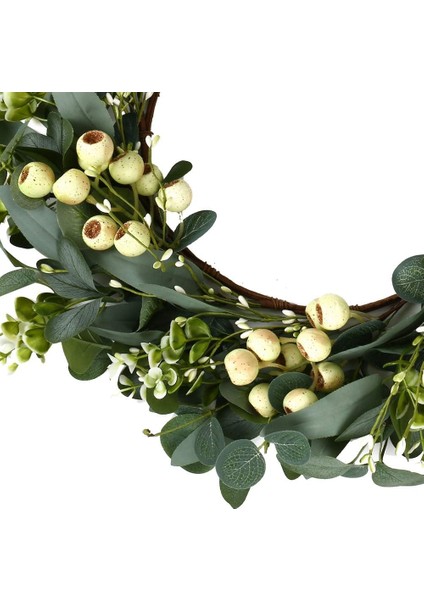 Esinti Yeşil Okaliptüs Çelengi, Büyük Meyveli Yapay Okaliptüs Yaprakları Çelenk (Yurt Dışından) fiyatları