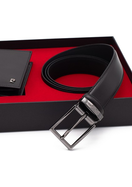 Deri Cüzdan & Kemer Ikili Set PC2209K-2016A55 modelleri