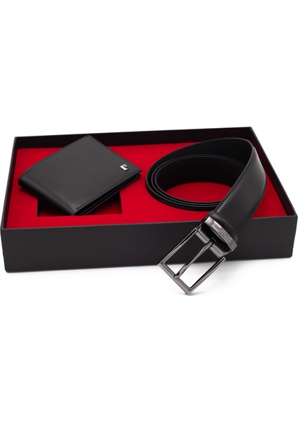 Deri Cüzdan & Kemer Ikili Set PC2209K-3234A55