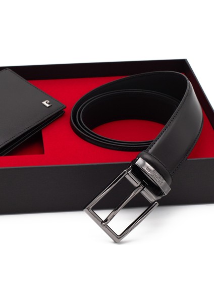 Deri Cüzdan & Kemer Ikili Set PC2209K-3234A55 modelleri