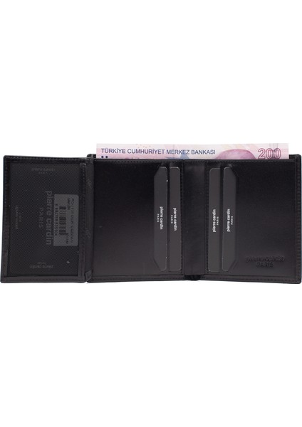 Çift Yönlü Deri Kemer & Cüzdan Ikili Set PCCİFT04SL-1135A2C