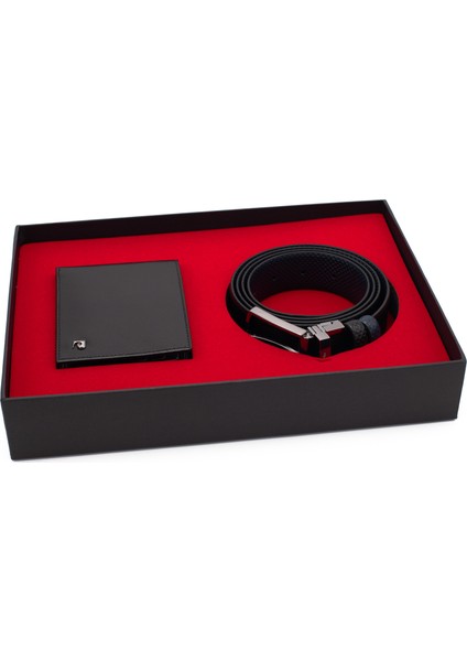Çift Yönlü Deri Kemer & Cüzdan Ikili Set PCCİFT04SL-3664F2I fiyatları