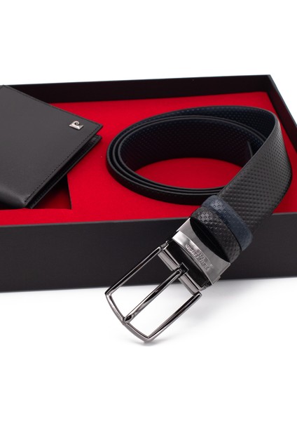 Çift Yönlü Deri Kemer & Cüzdan Ikili Set PCCİFT04SL-3664F2I modelleri
